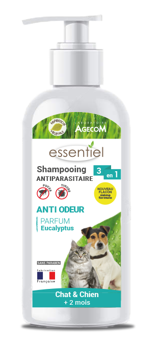 E.shampoing 3en1 anti odeur fl/250ml